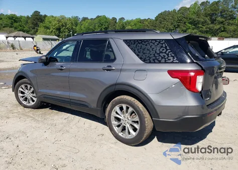 2021 Ford Explorer Xlt z USA, uszkodzony, nr VIN 1FMSK8DHXMGA28074